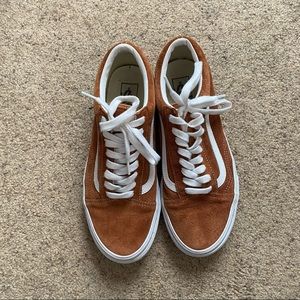 Brown Pig Suede Vans!